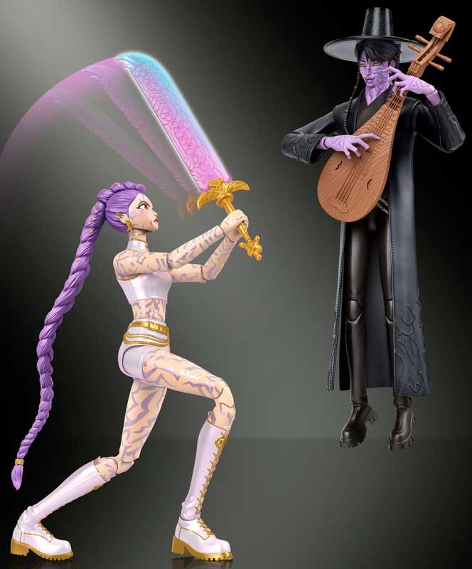 KPop Demon Hunters Finale 2-Pack Rumi & Jinu Action Core Figure 15cm  FÖRBOKNING - 3