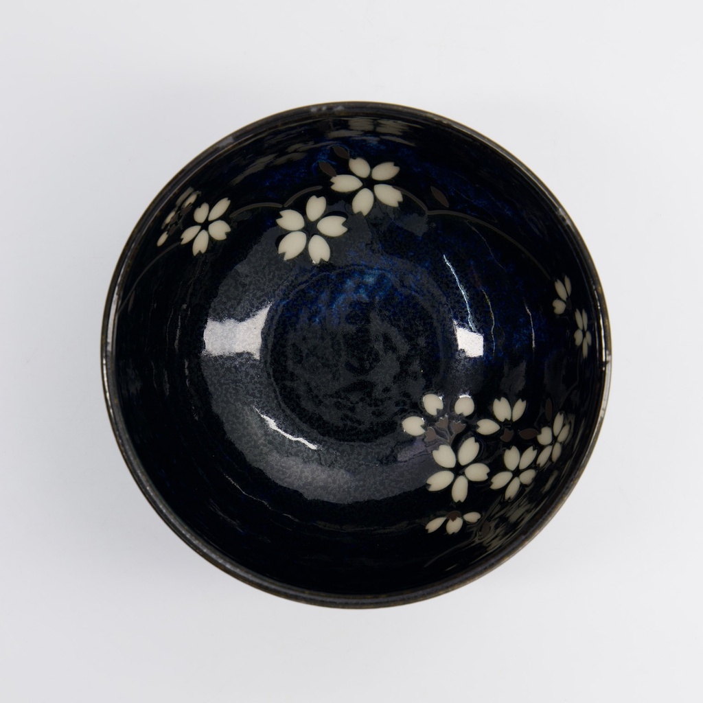 Tokyo Cobalt Blue Sakura Skål 16 Cm - 4