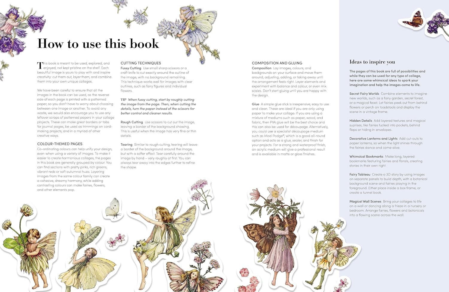  Cicely Mary Barker : Flower Fairies to Cut out and Collage - Over 500 Timeless Illustrations to Inspire Creativity - 2