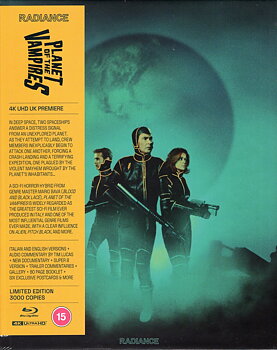 Planet of the Vampires (Limited Edition) (ej svensk text) (4K Ultra HD + Blu-ray)