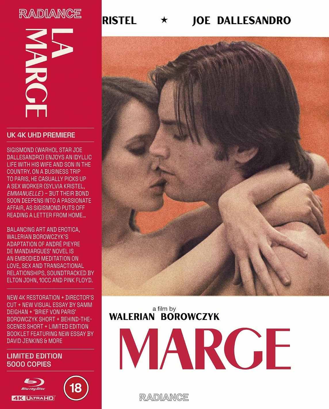 La Marge (Limited Edition) (ej svensk text) (4K Ultra HD + Blu-ray)