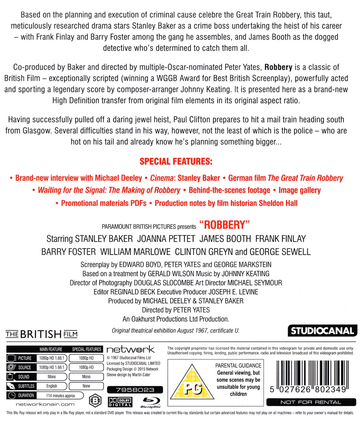 Robbery (ej svensk text) (Blu-ray) - 2
