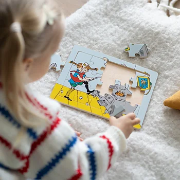 Pippi frame puzzle, 15 Pcs