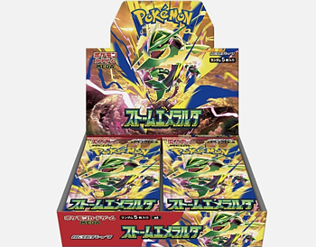 Pokemon Storm Emeralda Booster Box Japanese FÖRBOKNING 31/7
