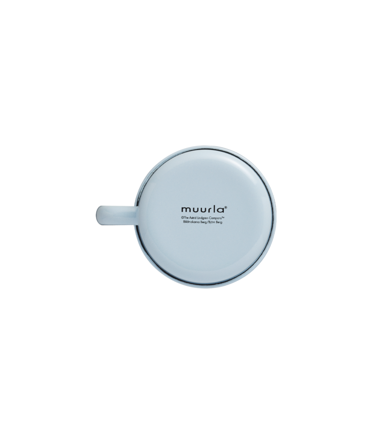 Emaljmugg, 2,5 dl - Emil, blå - 4
