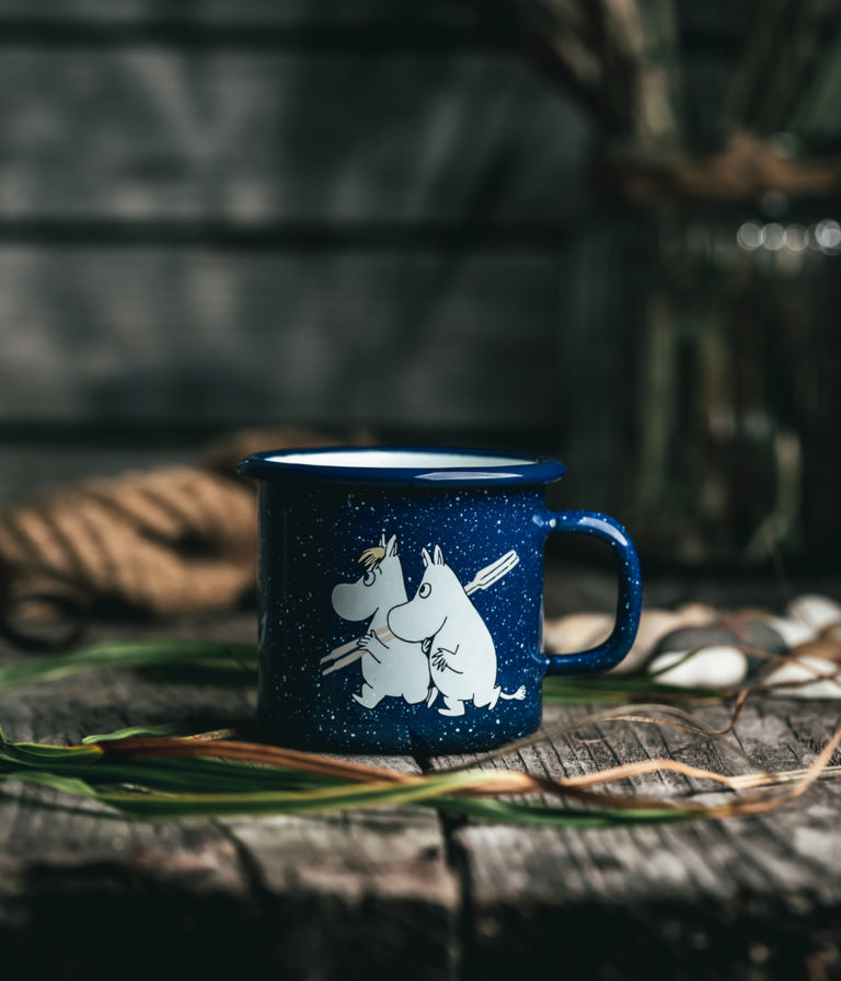 Moomin enamel mug 2,5 dl - Sailors - 4