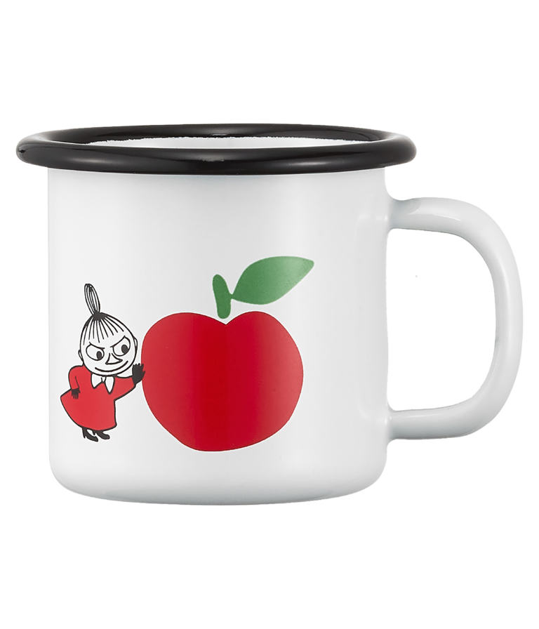 Moomin enamel mug 1,5 dl - Joyful Apples