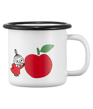 Moomin enamel mug 1,5 dl - Joyful Apples