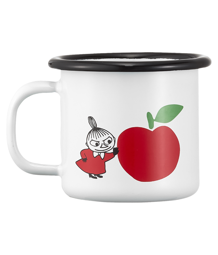 Moomin enamel mug 1,5 dl - Joyful Apples - 2