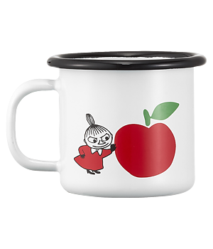 Moomin enamel mug 1,5 dl - Joyful Apples