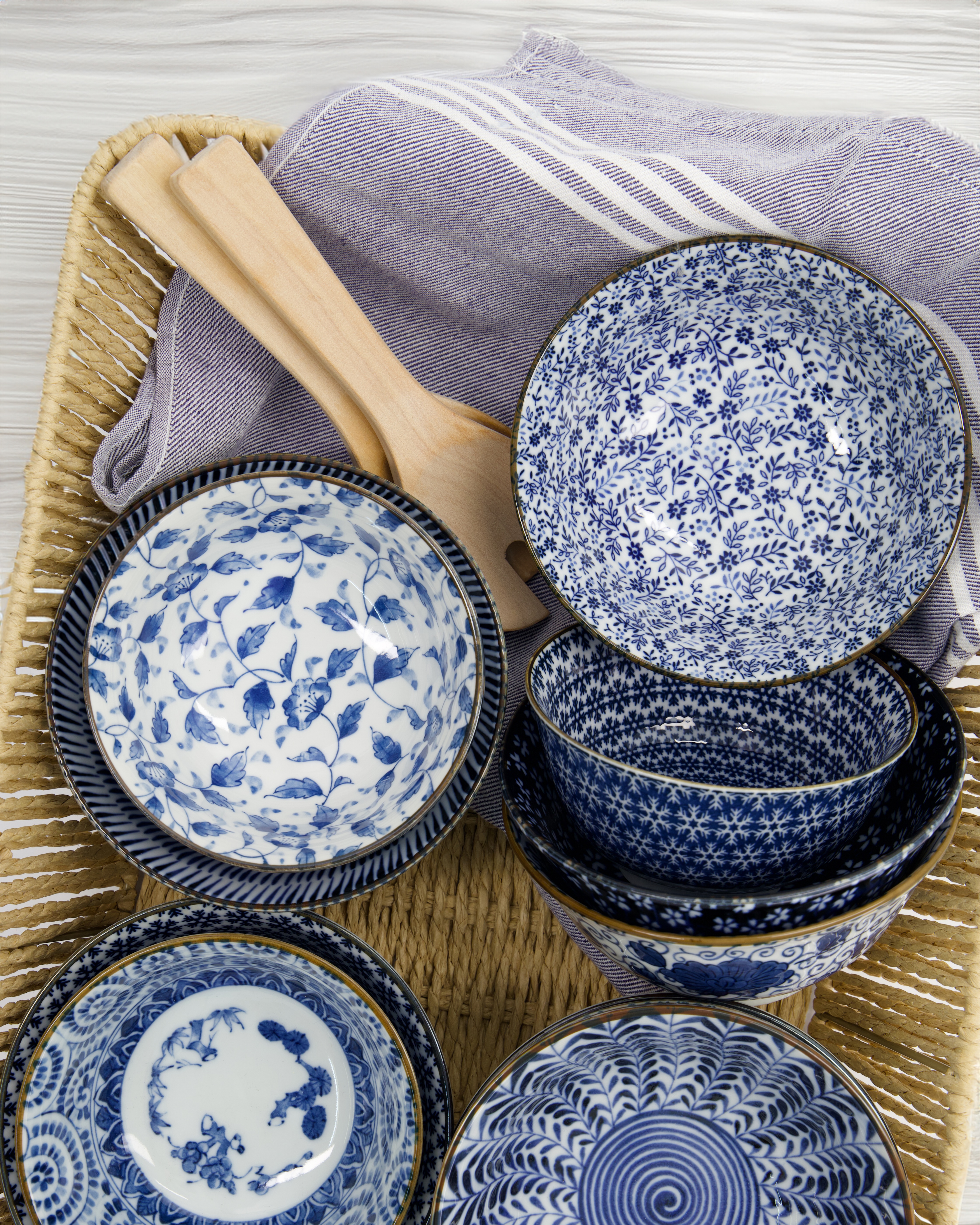 Tokyo Mixed Bowls Hana Karakusa Ramenskål 20 Cm - 5