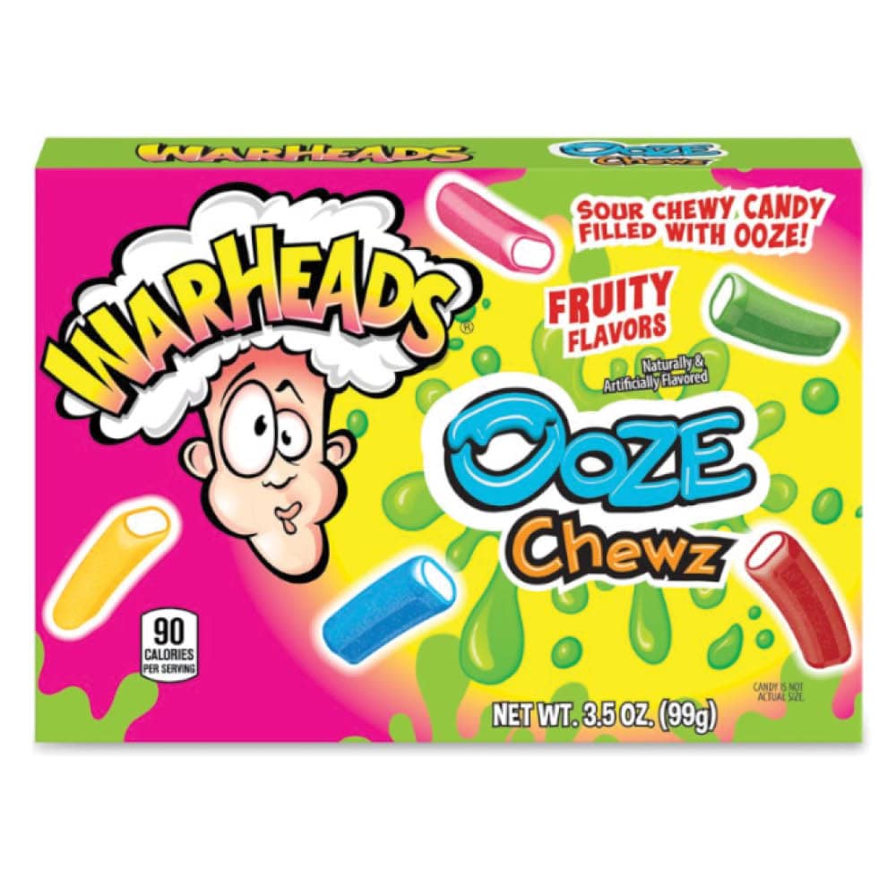 Warheads Ooze Chews Theater Box 99g