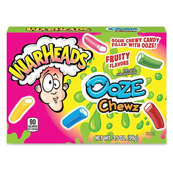 Warheads Ooze Chews Theater Box 99g