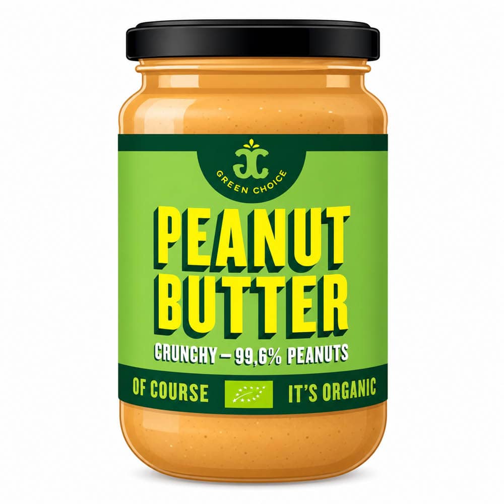 Green Choice Peanut Butter Crunchy 350g