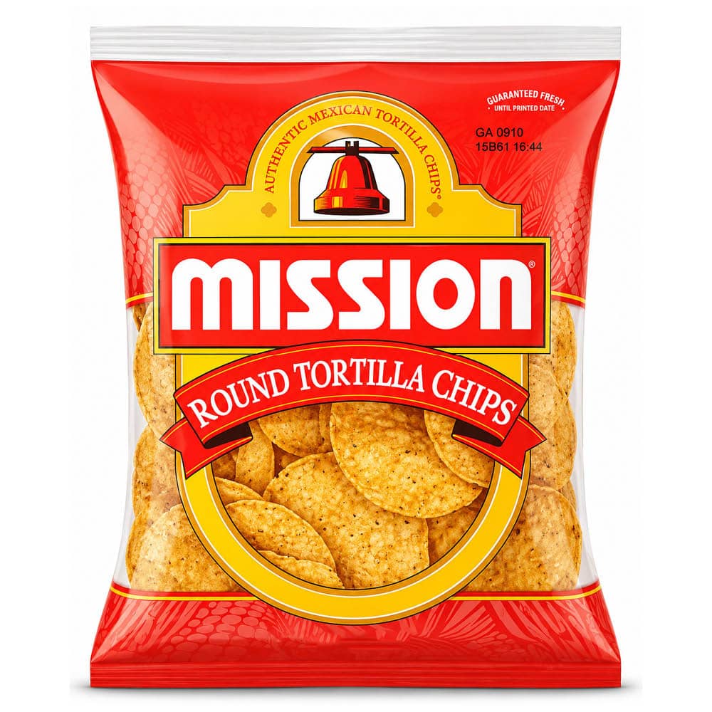 Mission Round Tortilla Chips 500g