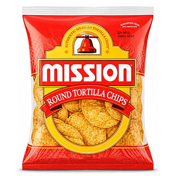 Mission Round Tortilla Chips 500g