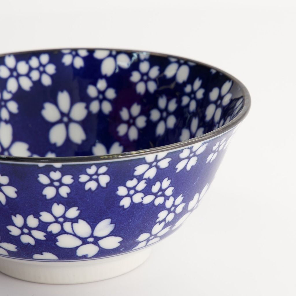 Tokyo Mixed Bowls Blå/vit Skål 15 Cm - 4