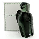 Paul Hoff (WWF 1975) Dark Gray Glass Peregrine Falcon 17 cm  [Sample Images]