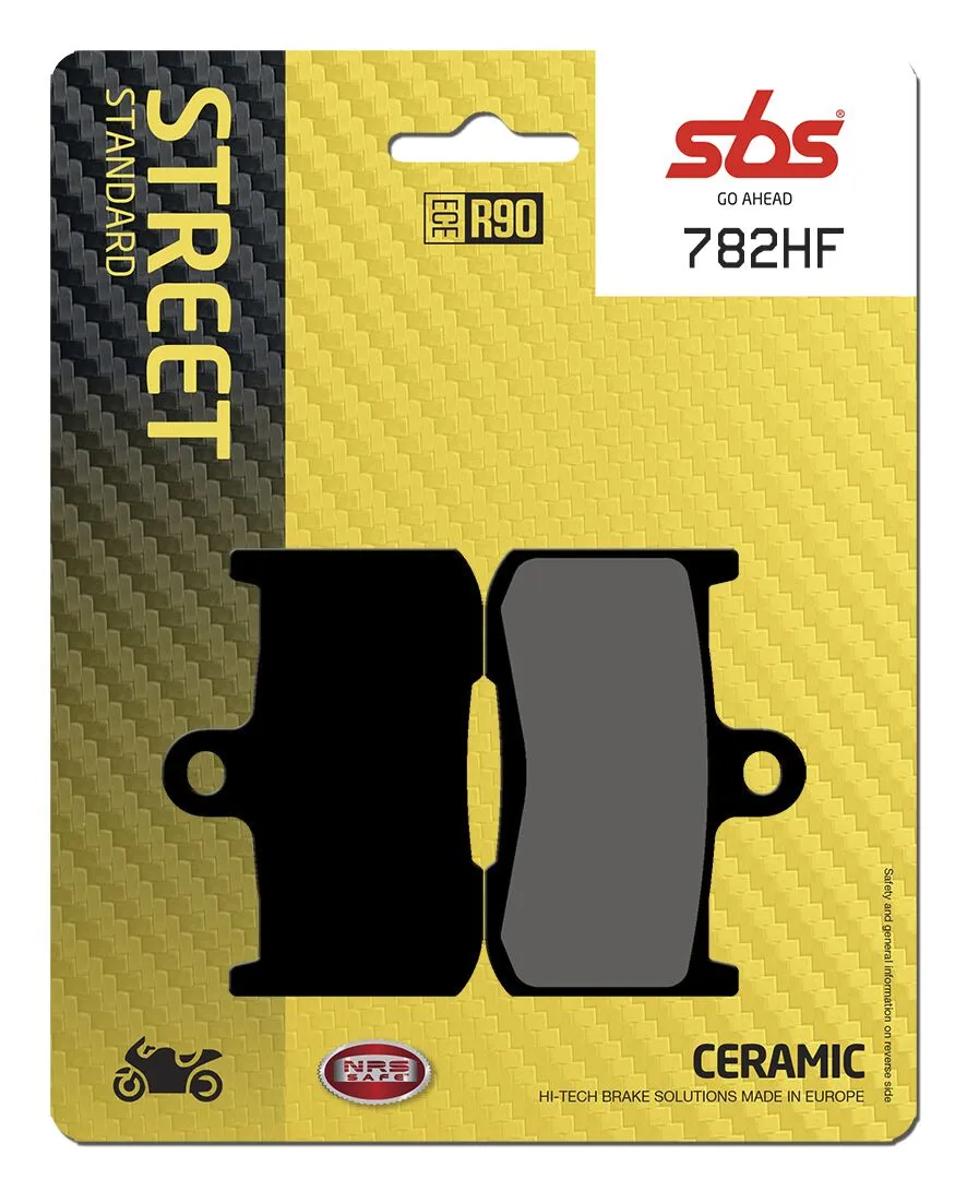 SBS bromsbelägg  fram  -782HF-