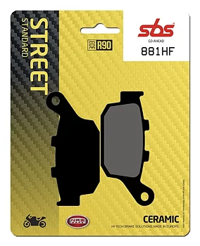 SBS bromsbelägg  fram  -881HF-