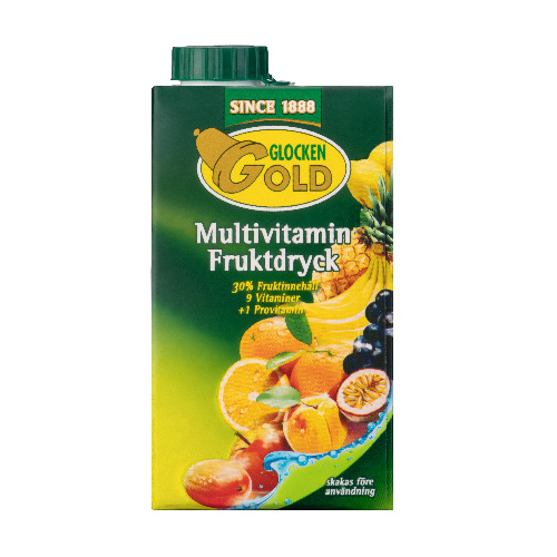 Glock & Gold Multivitamindryck 50cl 12kpl 