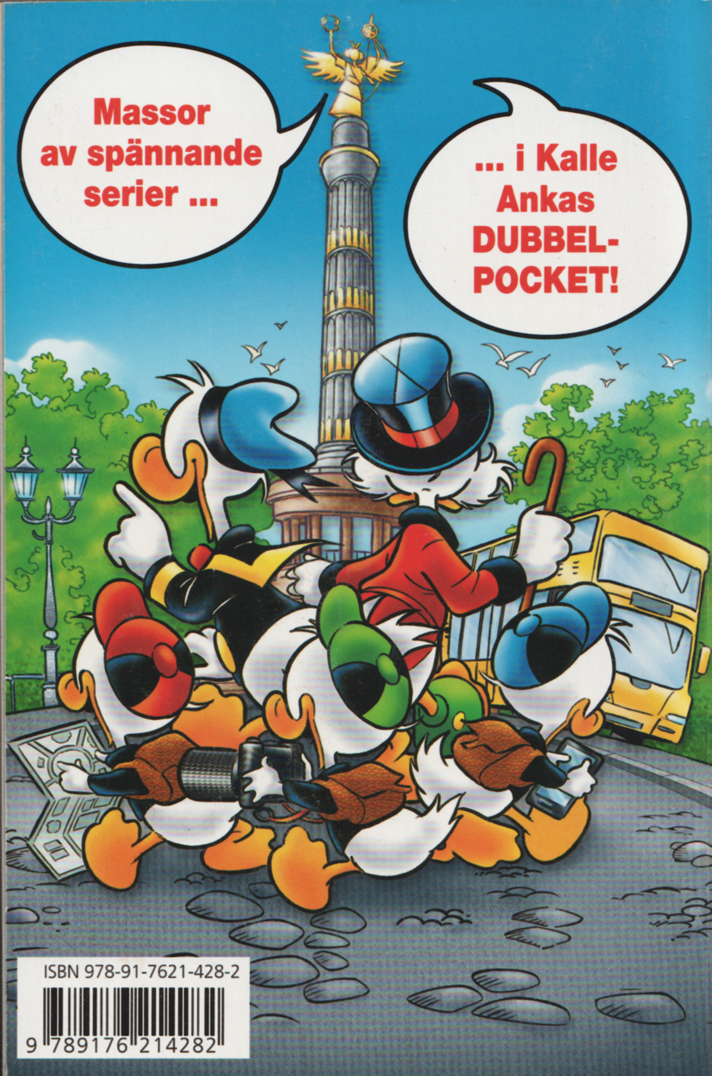 Kalle Ankas Pocket 499 Jakt genom Berlin dubbelpocket, begagnad - 2