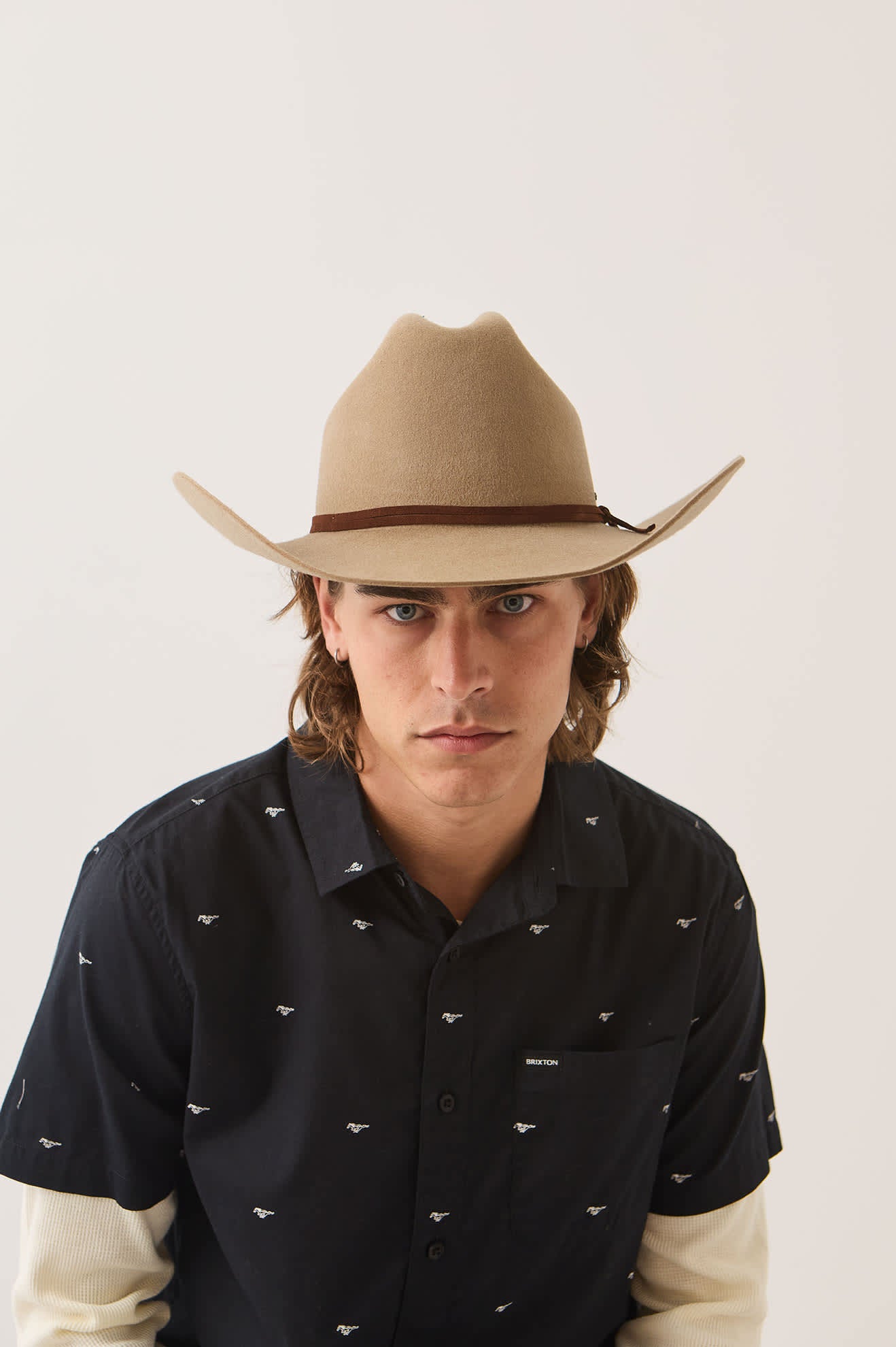 Laredo cowboyhatt khaki  - 3