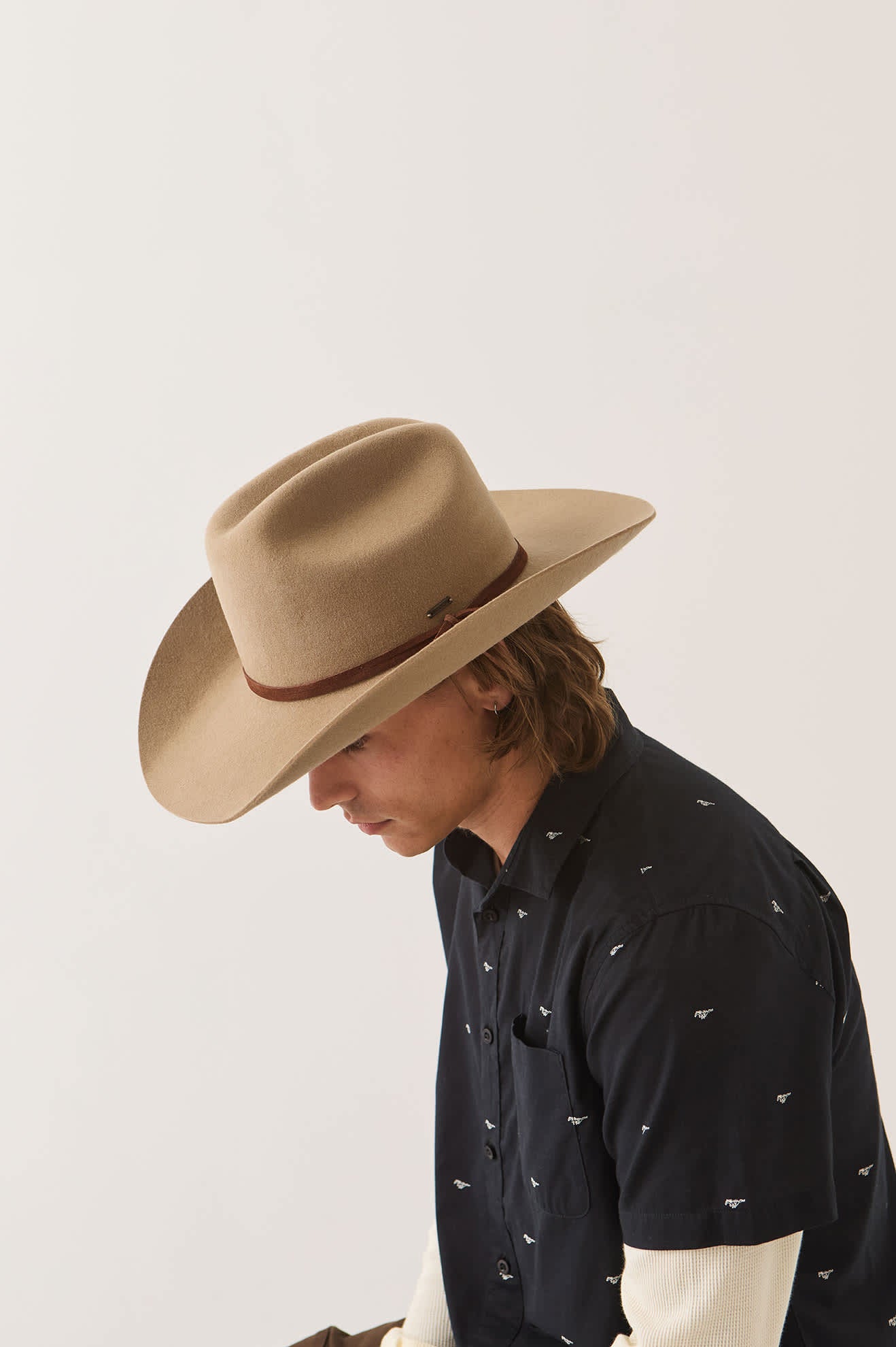 Laredo cowboyhatt khaki  - 2