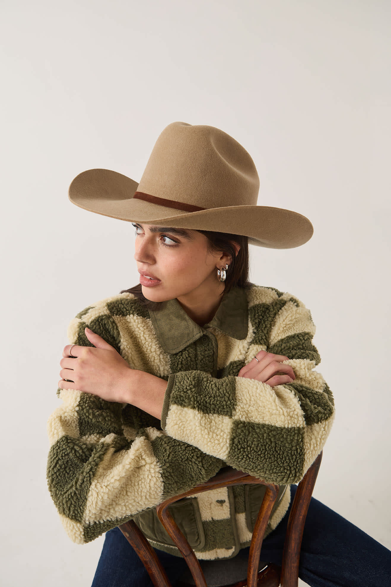 Laredo cowboyhatt khaki  - 4
