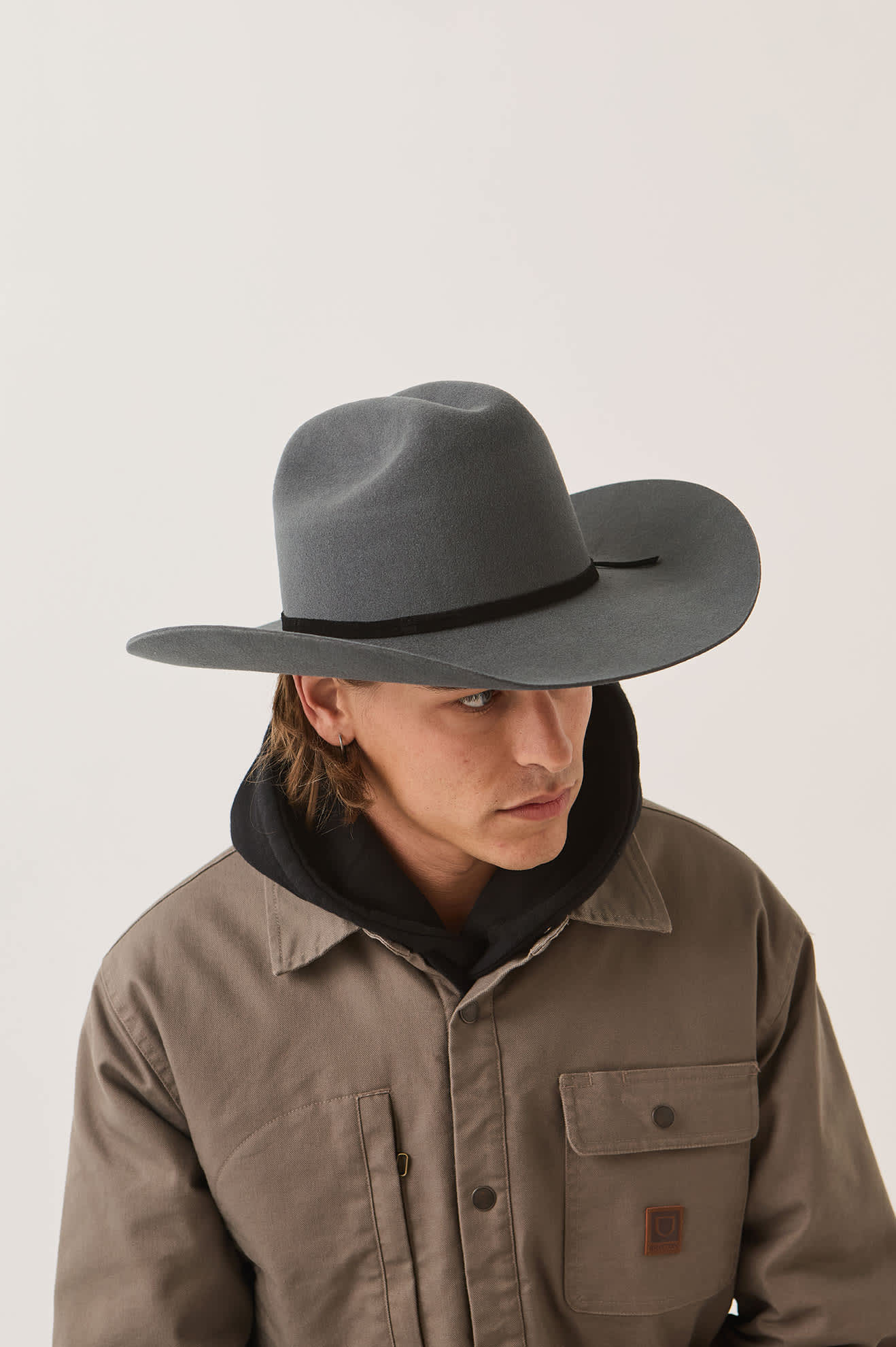 Laredo cowboyhatt asphalt  - 2