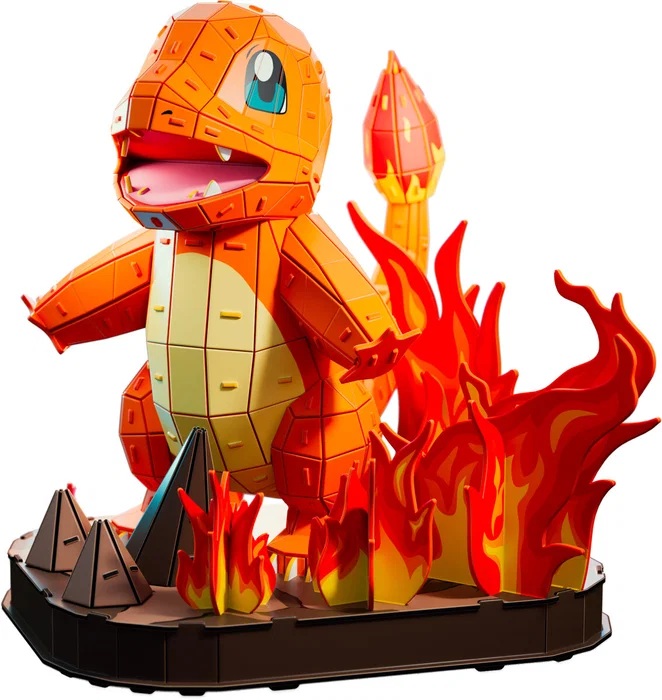 4D Build Pokémon 30 cm - Charmander - 2