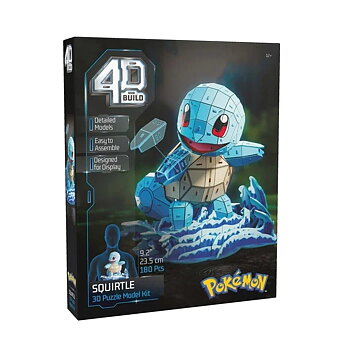 4D Build Pokémon 30 cm - Squirtle