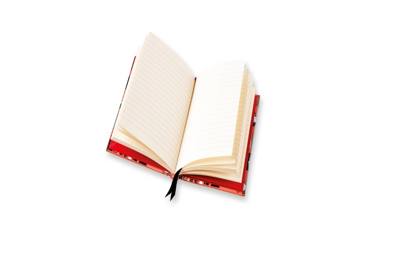 Moomin Bookshelves: Red (Foiled Slimline Journal) - 2