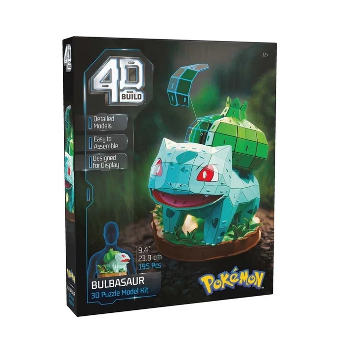 4D Build Pokémon 30 cm - Bulbasaur