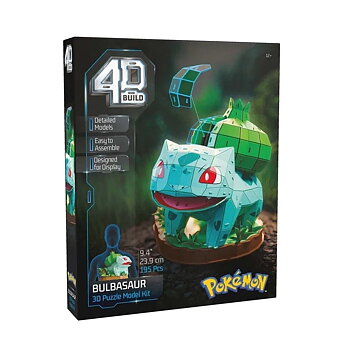4D Build Pokémon 30 cm - Bulbasaur