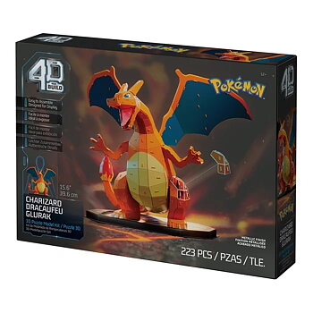 4D Build Pokémon 37 cm - Charizard
