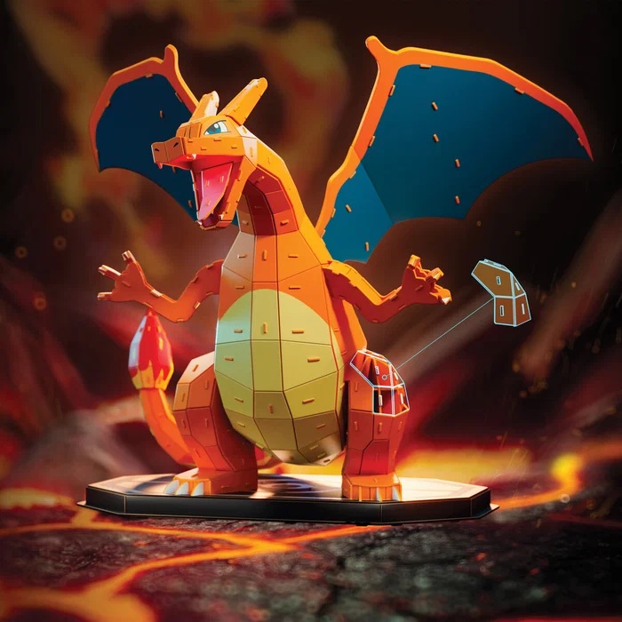 4D Build Pokémon 37 cm - Charizard - 3