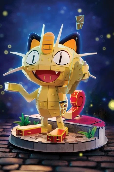 4D Build Pokémon 24 cm - Meowth - 3