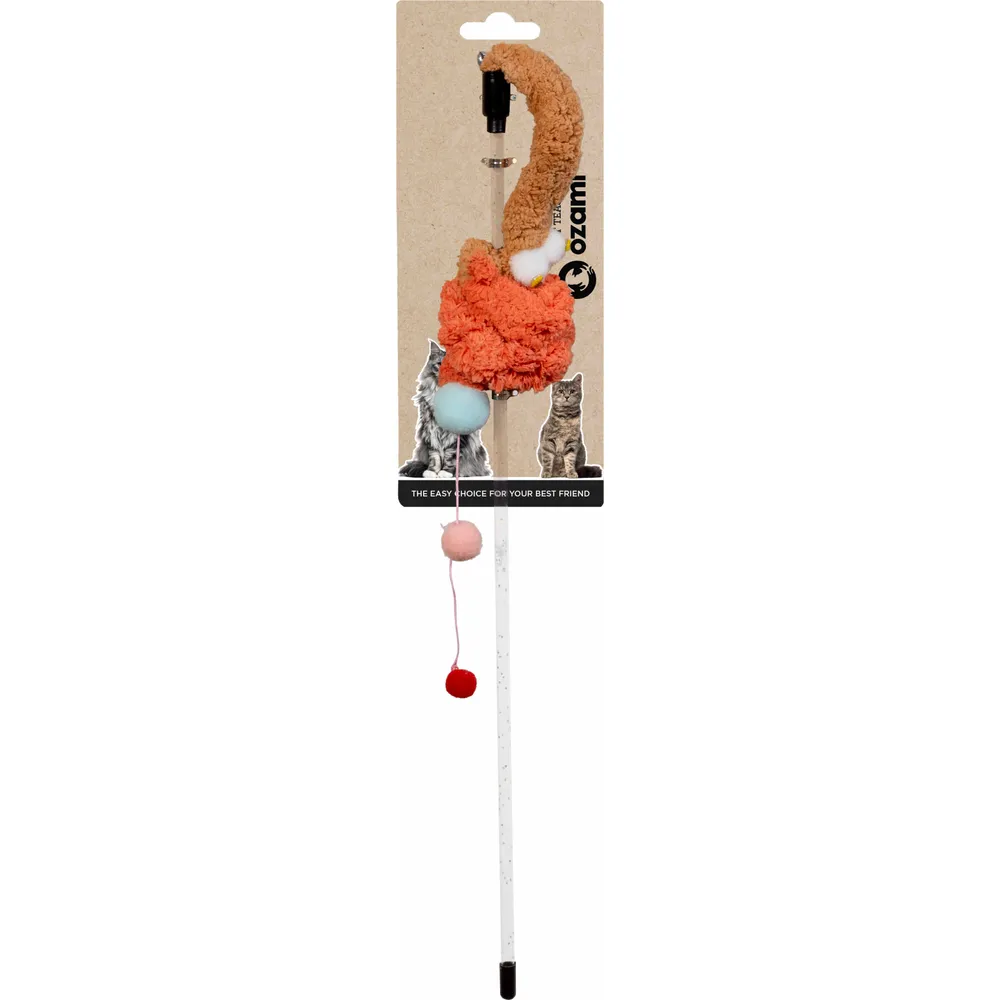 Ozami Cat Wand Caterpillar Earth 40cm - 2
