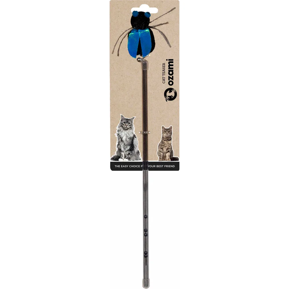 Ozami Cat Wand Insect Beetle 30cm