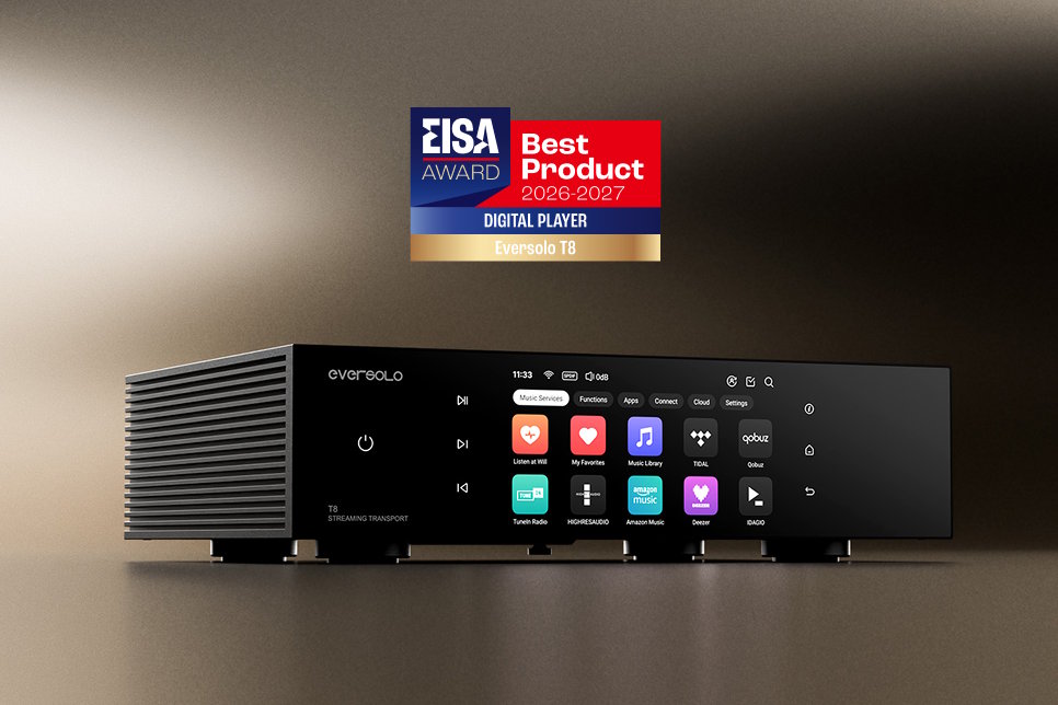 Eversolo DMP-A8 Gen 2, Streamer/DAC/Försteg
