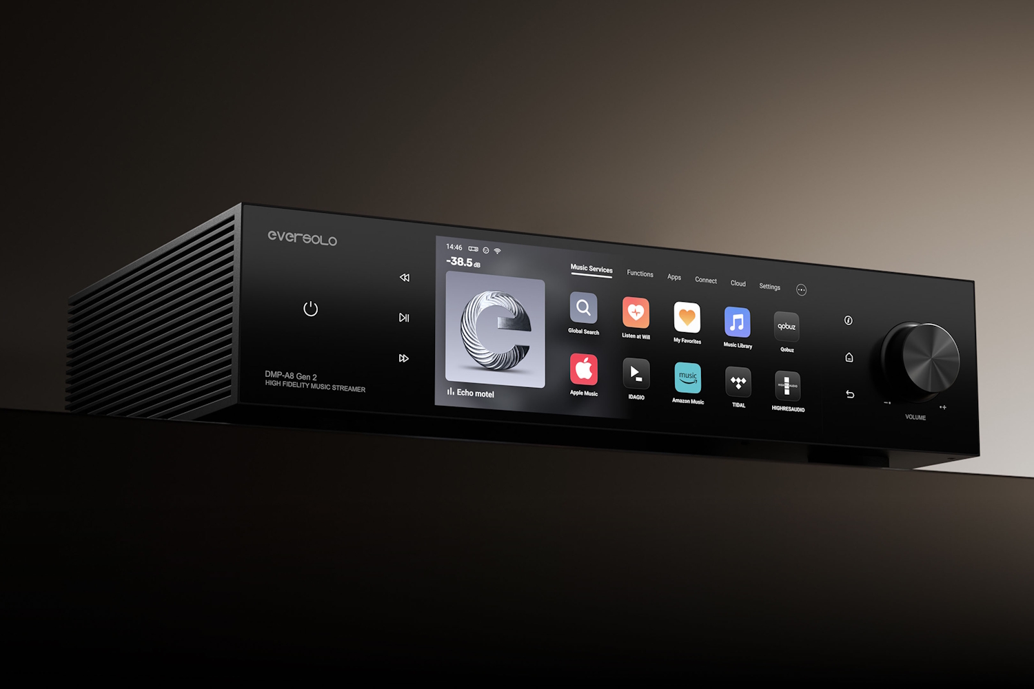 Eversolo DMP-A8 Gen 2, Streamer/DAC/Försteg - 3
