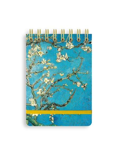 Vincent van Gogh: Almond Blossoms (Spiral Bound Pocket Notebook)