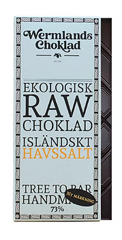 Choklad Eko Raw Isländsk havssalt 73% 