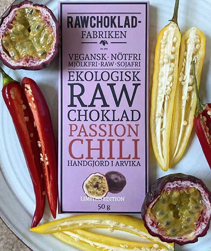 Choklad Eko Raw Passion & Chilli 73%  - 2