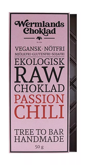 Choklad Eko Raw Passion & Chilli 73% 