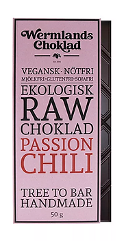 Choklad Eko Raw Passion & Chilli 73% 