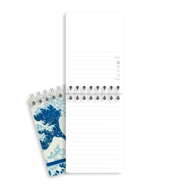 Katsushika Hokusai: The Great Wave (Spiral Bound Pocket Notebook) - 3