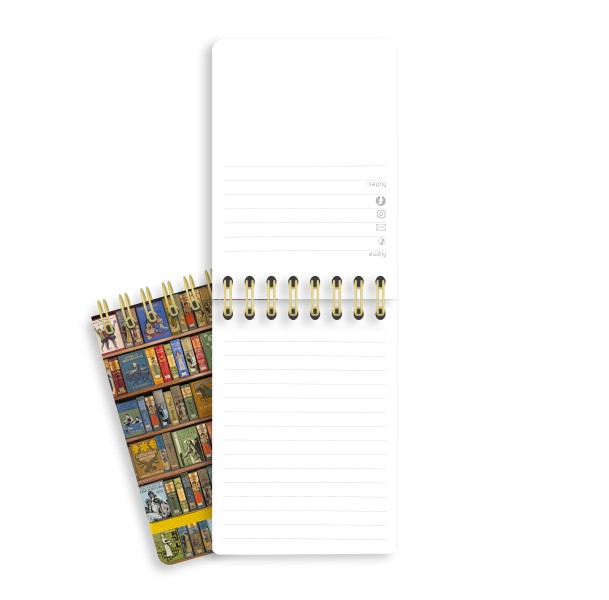 Bodleian Libraries: High Jinks Bookshelves (Spiral Bound Pocket Notebook) - 3