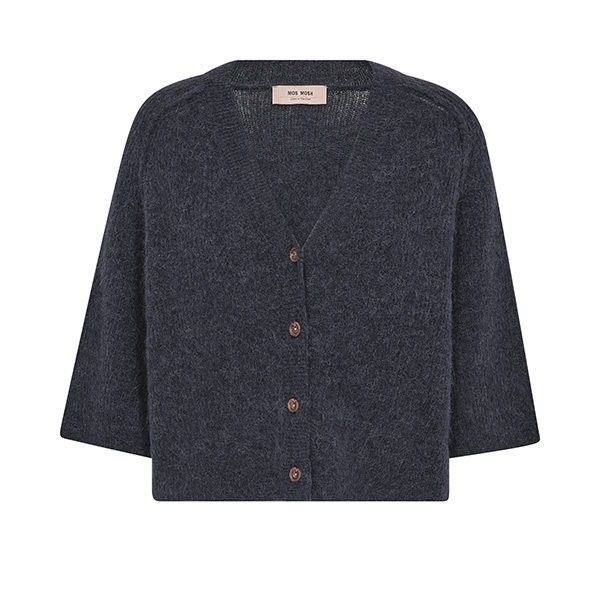 Mos Mosh - MMThora Lizet Knit Cardigan India Ink - 4